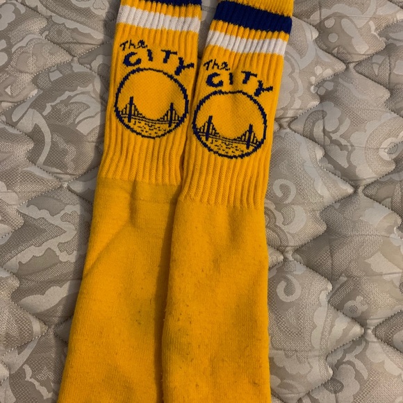 Golden State Warriors Socks - Picture 2 of 2